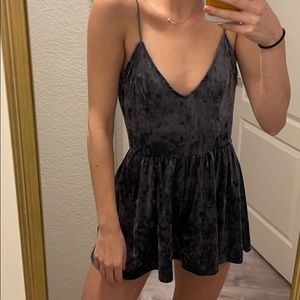 ONE SALE UNTIL 12pm PST Velvet romper